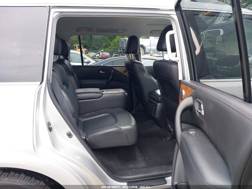 2021 Nissan Armada VIN JN8AY2BB9M9791013 IAAI salvage auction — FRONT END, Salvage - 75% Or Less (Maryland), sold $17,425 on 2026-07-09 (photo 8)