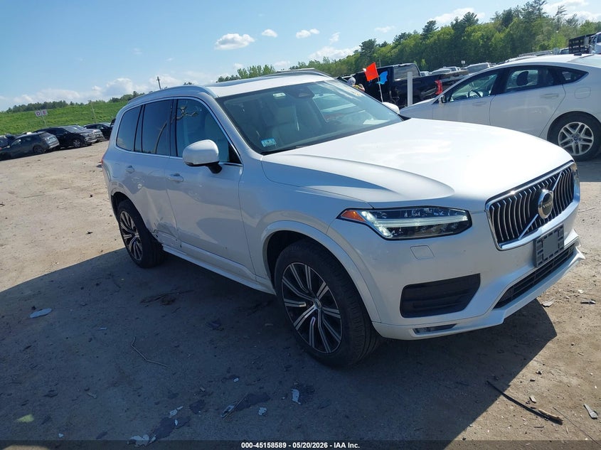 2023 Volvo Xc90 VIN YV4062PV0P1902645 IAAI salvage auction — LEFT & RIGHT, Salvage (Massachusetts), sold $19,050 on 2026-07-29 (photo 1)
