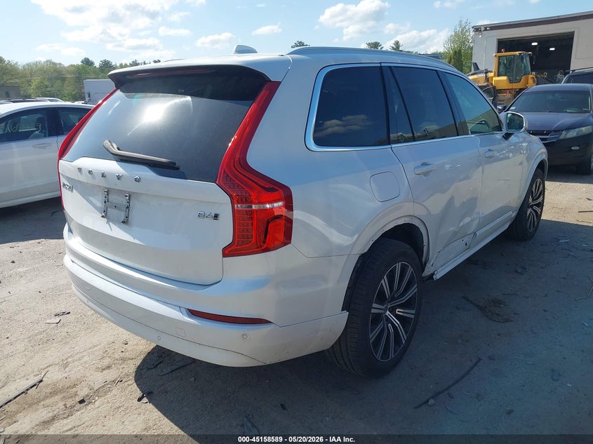 2023 Volvo Xc90 VIN YV4062PV0P1902645 IAAI salvage auction — LEFT & RIGHT, Salvage (Massachusetts), sold $19,050 on 2026-07-29 (photo 4)