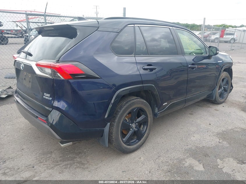 2019 Toyota Rav 4 VIN JTMEWRFV2KD521762 IAAI salvage auction — FRONT END, Salvage Title, sold $9,300 on 2026-07-07 (photo 4)