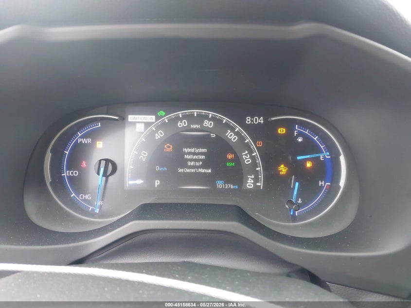 2019 Toyota Rav 4 VIN JTMEWRFV2KD521762 IAAI salvage auction — FRONT END, Salvage Title, sold $9,300 on 2026-07-07 (photo 7)