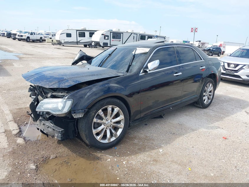 2015 Chrysler 300c VIN 2C3CCASG0FH833181 IAAI salvage auction — FRONT & REAR, Salvage Title, sold $775 on 2026-07-29 (photo 2)