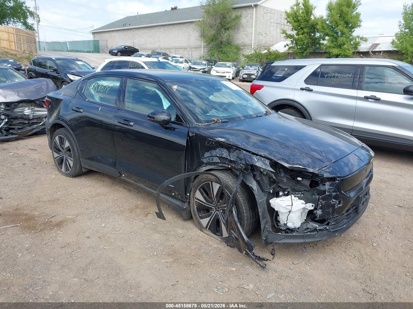 2024 Polestar 2 VIN YSMFD3KAXRL210708 IAAI salvage auction — FRONT & REAR, Salvage (Minnesota), sold $7,350 on 2026-09-03 (photo 1)