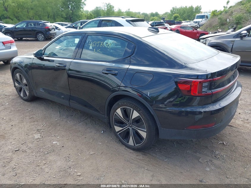 2024 Polestar 2 VIN YSMFD3KAXRL210708 IAAI salvage auction — FRONT & REAR, Salvage (Minnesota), sold $7,350 on 2026-09-03 (photo 3)