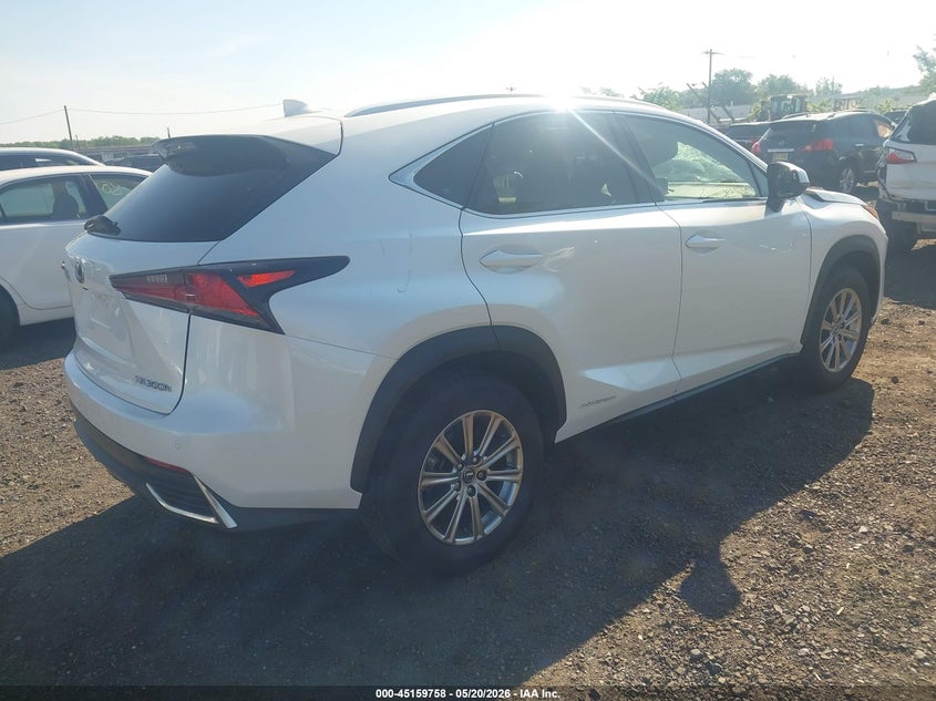 2021 Lexus Nx VIN JTJDJRDZ4M2159185 IAAI salvage auction — FRONT END, Salvage (New Jersey), sold $14,100 on 2026-07-29 (photo 4)