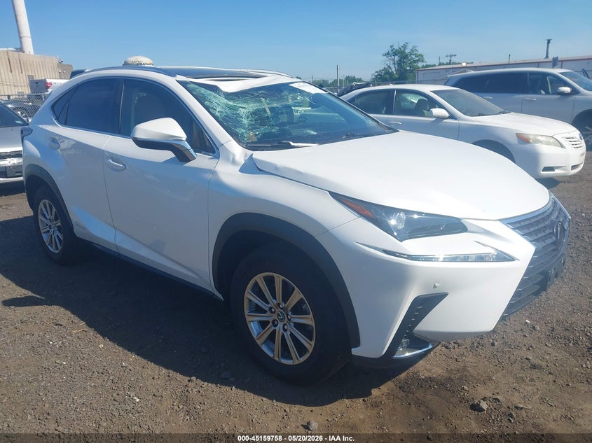 2021 Lexus Nx VIN JTJDJRDZ4M2159185 IAAI salvage auction — FRONT END, Salvage (New Jersey), sold $14,100 on 2026-07-29 (photo 6)