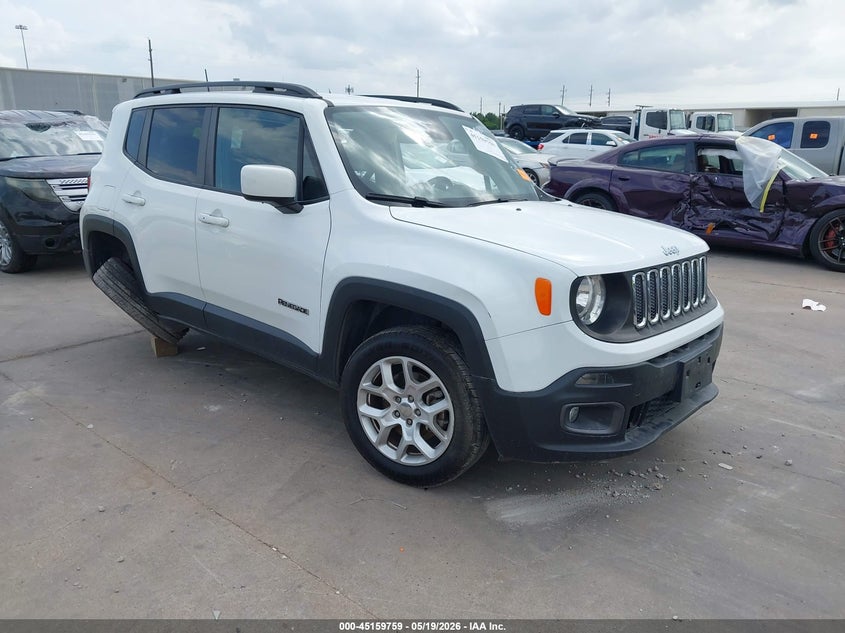 2018 Jeep Renegade VIN ZACCJABB0JPJ07041 IAAI salvage auction — LEFT SIDE, Original (Texas), sold $1,450 on 2026-07-23 (photo 1)