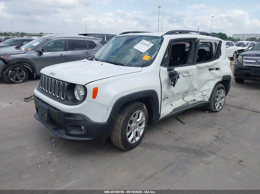 2018 Jeep Renegade VIN ZACCJABB0JPJ07041 IAAI salvage auction — LEFT SIDE, Original (Texas), sold $1,450 on 2026-07-23 (photo 2)