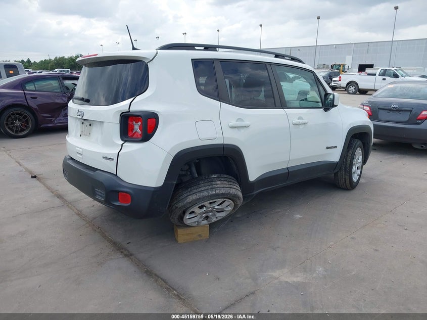 2018 Jeep Renegade VIN ZACCJABB0JPJ07041 IAAI salvage auction — LEFT SIDE, Original (Texas), sold $1,450 on 2026-07-23 (photo 4)