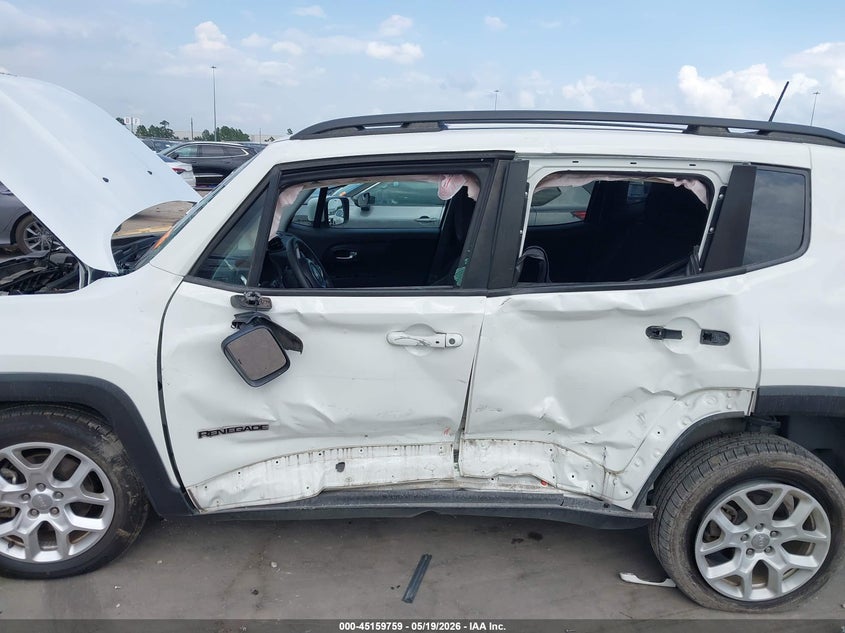2018 Jeep Renegade VIN ZACCJABB0JPJ07041 IAAI salvage auction — LEFT SIDE, Original (Texas), sold $1,450 on 2026-07-23 (photo 6)