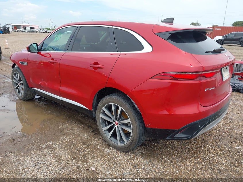 2023 Jaguar F-pace VIN SADCJ2EX5PA706580 IAAI salvage auction — FRONT END, Original (Texas), sold $9,000 on 2026-07-15 (photo 3)