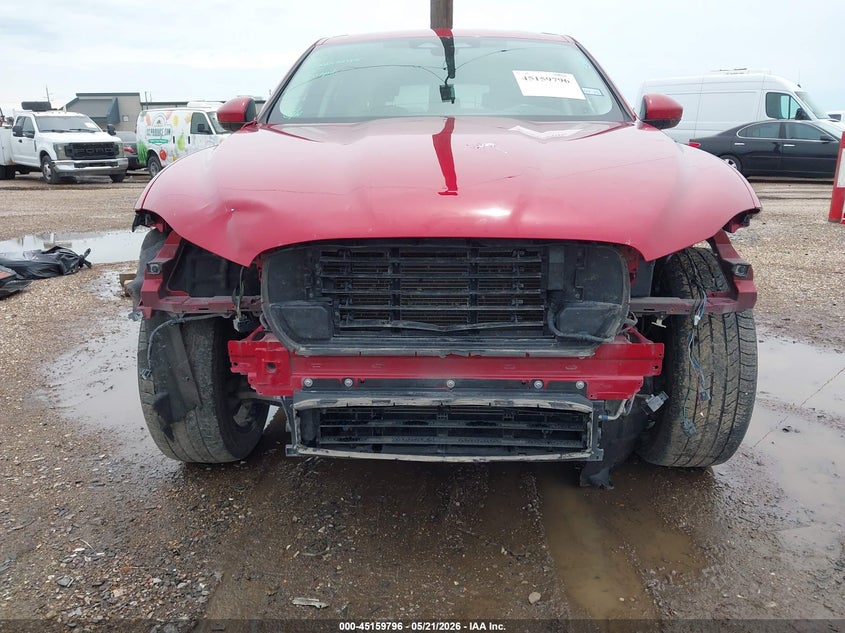 2023 Jaguar F-pace VIN SADCJ2EX5PA706580 IAAI salvage auction — FRONT END, Original (Texas), sold $9,000 on 2026-07-15 (photo 6)