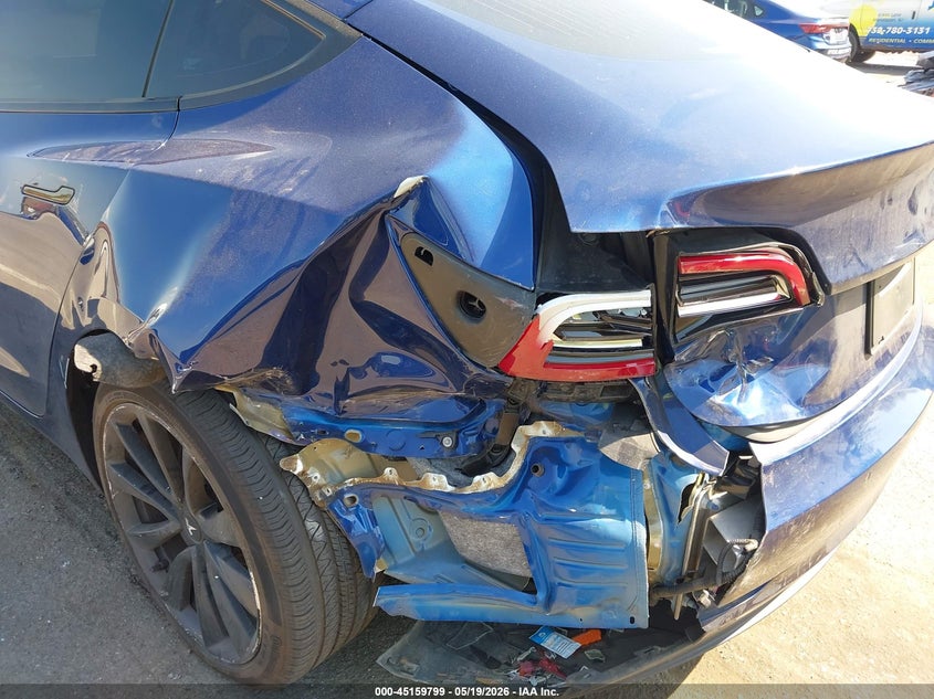 2020 Tesla Model 3 VIN 5YJ3E1EB8LF638405 IAAI salvage auction — REAR END, Salvage (New Jersey), sold $7,050 on 2026-07-16 (photo 6)