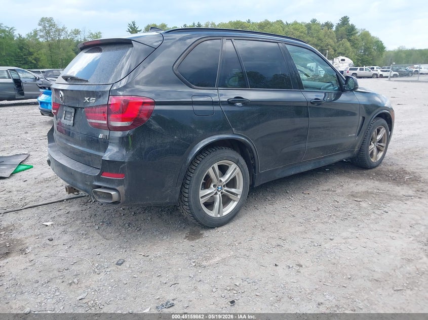 2014 BMW X5 VIN 5UXKR0C51E0K42582 IAAI salvage auction — ROOF, Mv-907A (New York), sold $3,500 on 2026-07-14 (photo 4)