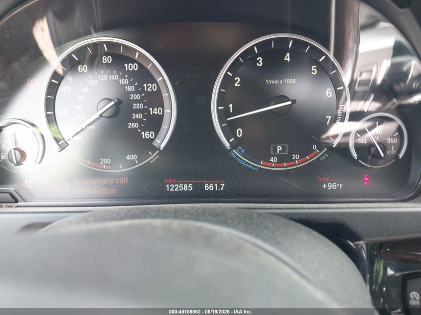 2014 BMW X5 VIN 5UXKR0C51E0K42582 IAAI salvage auction — ROOF, Mv-907A (New York), sold $3,500 on 2026-07-14 (photo 7)