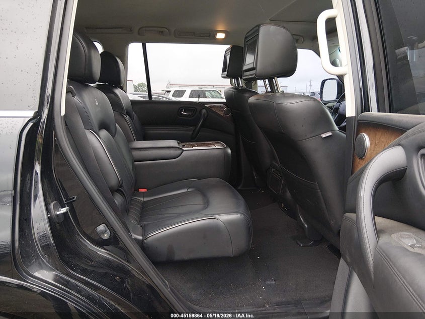 2014 Infiniti Qx80 VIN JN8AZ2NE2E9062839 IAAI salvage auction — FRONT END, Clear (Oklahoma), sold $1,850 on 2026-09-03 (photo 8)