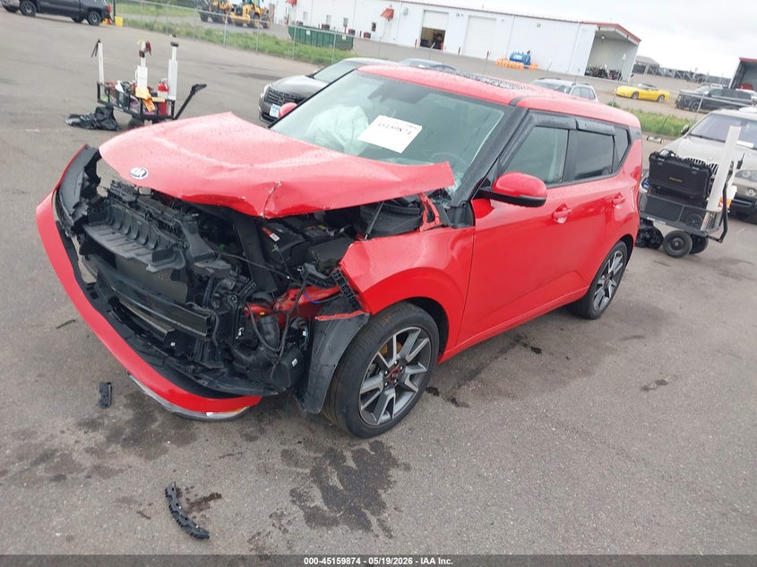 2020 Kia Soul VIN KNDJ63AU0L7052116 IAAI salvage auction — FRONT END, Salvage (Minnesota), sold $1,550 on 2026-07-29 (photo 2)