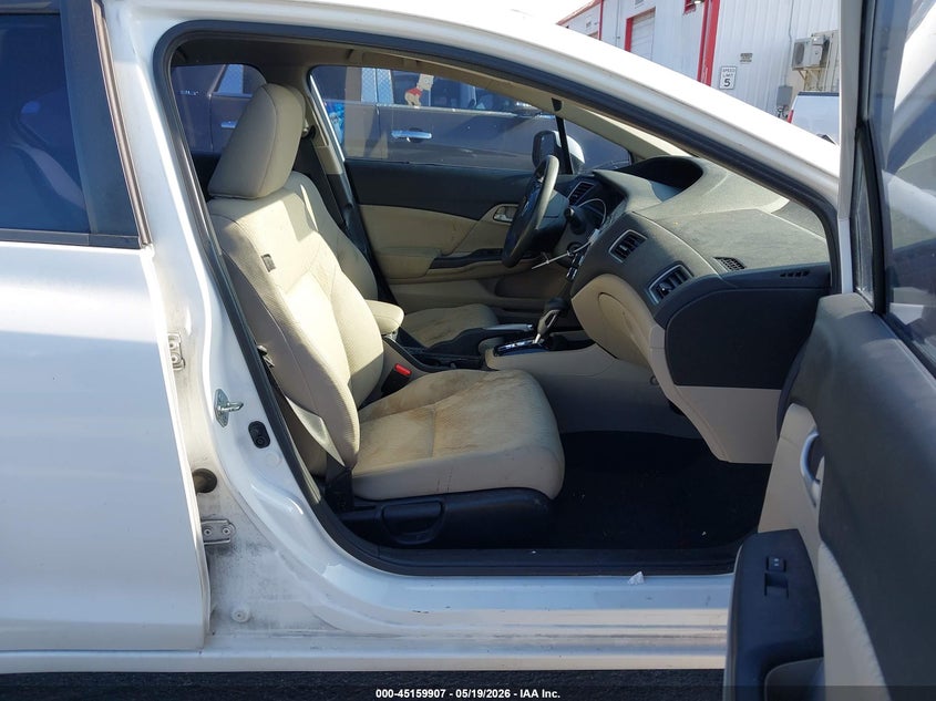 2014 Honda Civic VIN 19XFB2F51EE205828 IAAI salvage auction — REAR END, Salvage (California), sold $2,200 on 2026-07-09 (photo 5)