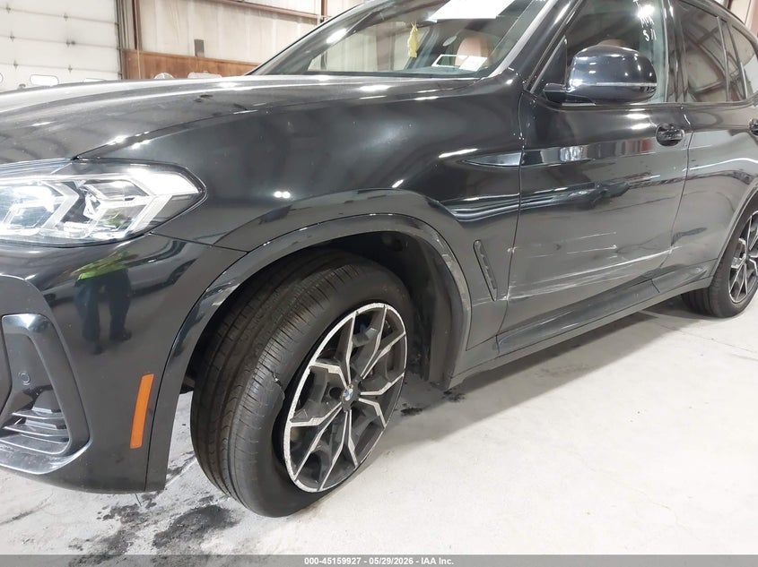 2022 BMW X3 VIN WBX57DP04NN167621 IAAI salvage auction — LEFT SIDE, Salvage Title, sold $21,600 on 2026-07-08 (photo 6)