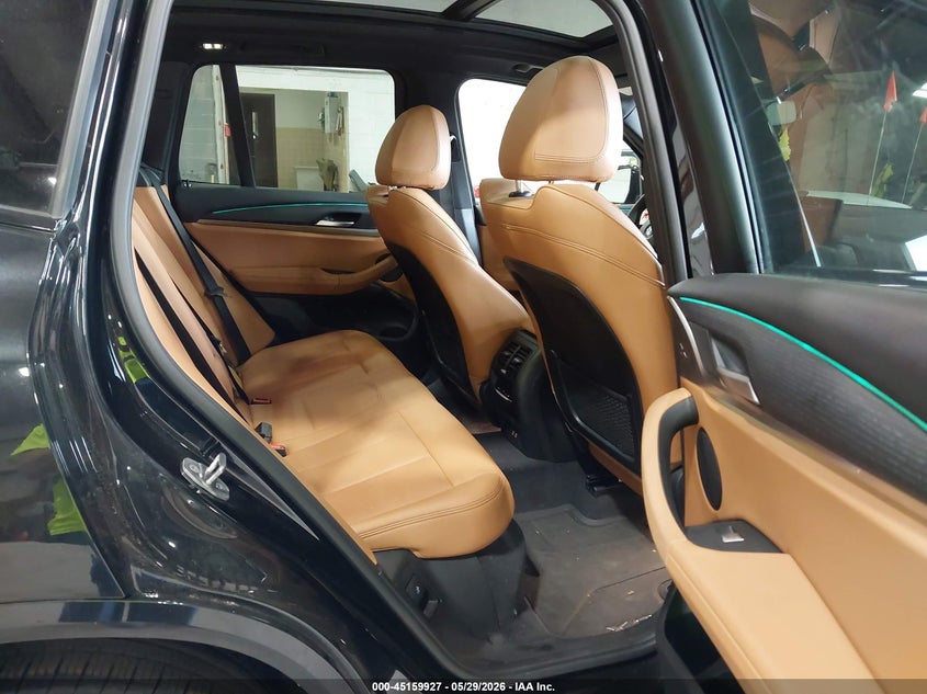 2022 BMW X3 VIN WBX57DP04NN167621 IAAI salvage auction — LEFT SIDE, Salvage Title, sold $21,600 on 2026-07-08 (photo 8)
