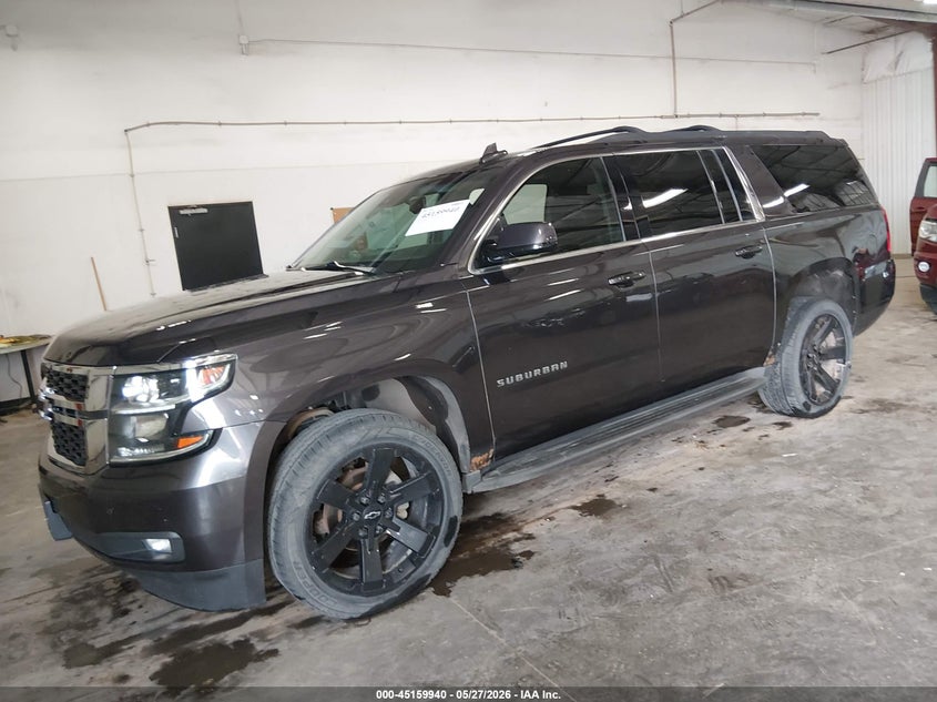 2016 Chevrolet Suburban VIN 1GNSKHKC8GR181368 IAAI salvage auction — HAIL, Salvage Title, sold $5,850 on 2026-07-28 (photo 2)