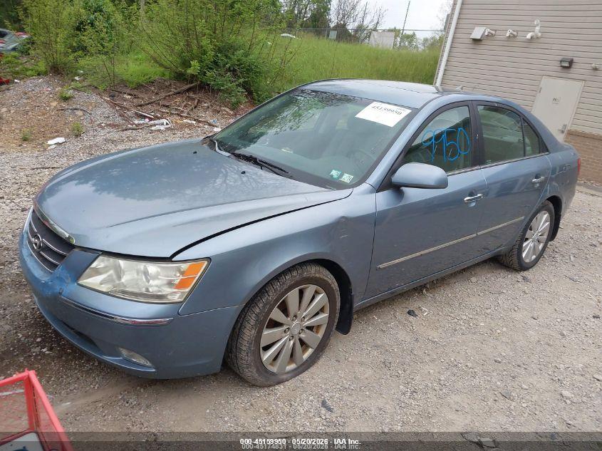 2009 Hyundai Sonata VIN 5NPEU46C19H575484 IAAI salvage auction — NORMAL WEAR, Clear (Pennsylvania), sold $2,000 on 2026-07-14 (photo 2)