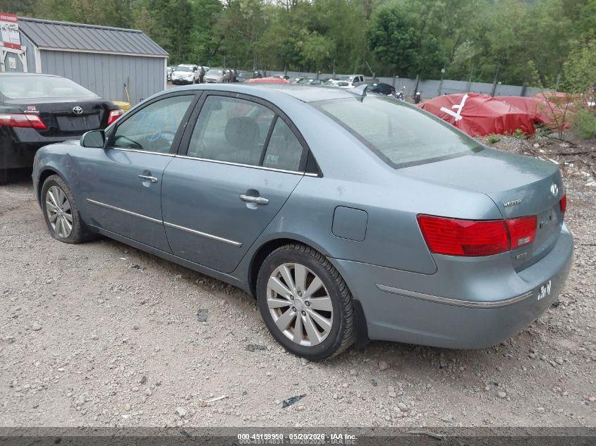 2009 Hyundai Sonata VIN 5NPEU46C19H575484 IAAI salvage auction — NORMAL WEAR, Clear (Pennsylvania), sold $2,000 on 2026-07-14 (photo 3)