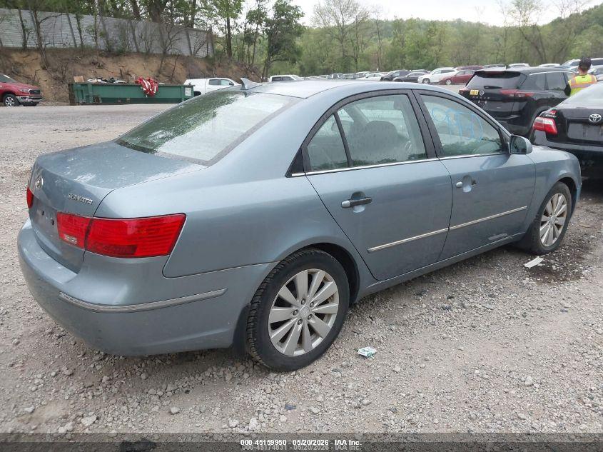 2009 Hyundai Sonata VIN 5NPEU46C19H575484 IAAI salvage auction — NORMAL WEAR, Clear (Pennsylvania), sold $2,000 on 2026-07-14 (photo 4)