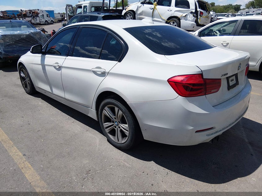 2016 BMW 3er VIN WBA8E3G53GNU04542 IAAI salvage auction — RIGHT SIDE, Salvage (Utah), sold $1,800 on 2026-08-20 (photo 3)