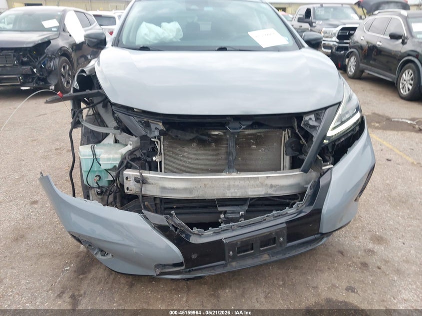 2022 Nissan Murano VIN 5N1AZ2BS6NC126742 IAAI salvage auction — FRONT END, Salvage (Texas), sold $2,200 on 2026-07-09 (photo 6)