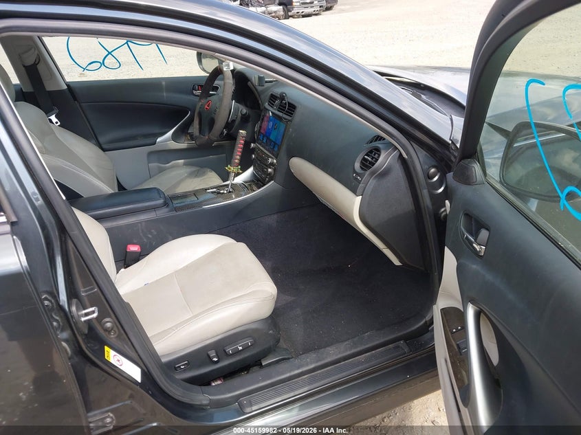 2010 Lexus Is VIN JTHCF5C25A5036968 IAAI salvage auction — FRONT END, Salvage (Pennsylvania), sold $800 on 2026-07-14 (photo 5)