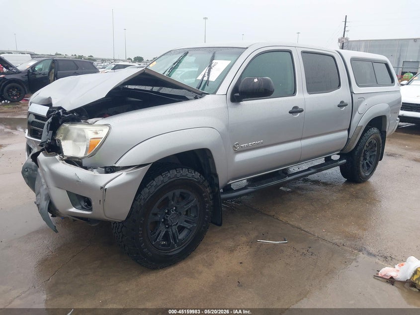 2015 Toyota Tacoma VIN 5TFJU4GN5FX086939 IAAI salvage auction — FRONT END, Original (Texas), sold $5,700 on 2026-07-30 (photo 2)