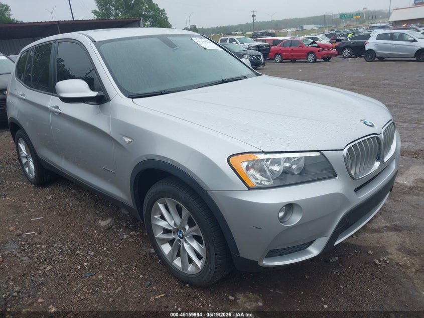 2013 BMW X3 VIN 5UXWX9C59D0A30493 IAAI salvage auction — NORMAL WEAR, Clear - Public Restricted (Oklahoma), sold $1,000 on 2026-07-22 (photo 1)