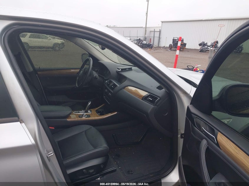 2013 BMW X3 VIN 5UXWX9C59D0A30493 IAAI salvage auction — NORMAL WEAR, Clear - Public Restricted (Oklahoma), sold $1,000 on 2026-07-22 (photo 5)