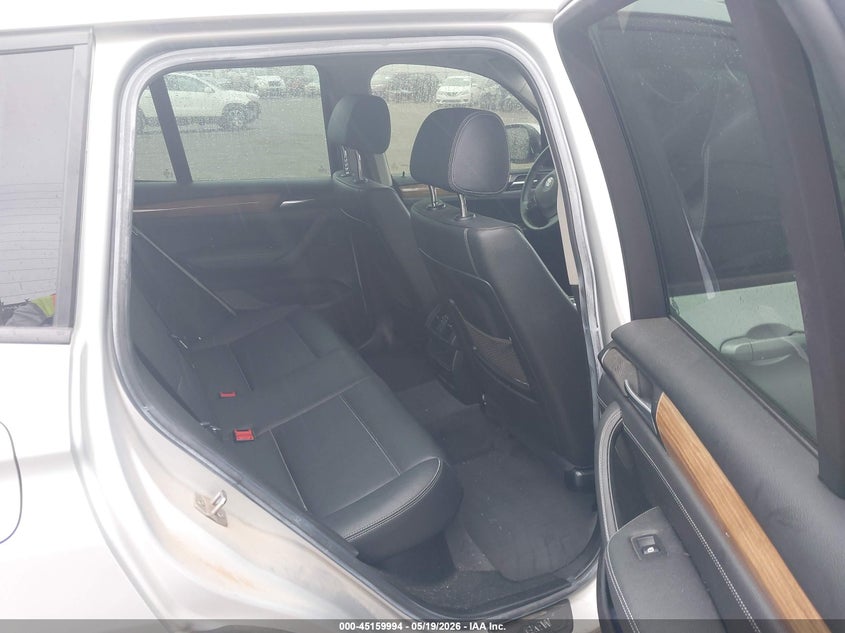 2013 BMW X3 VIN 5UXWX9C59D0A30493 IAAI salvage auction — NORMAL WEAR, Clear - Public Restricted (Oklahoma), sold $1,000 on 2026-07-22 (photo 8)