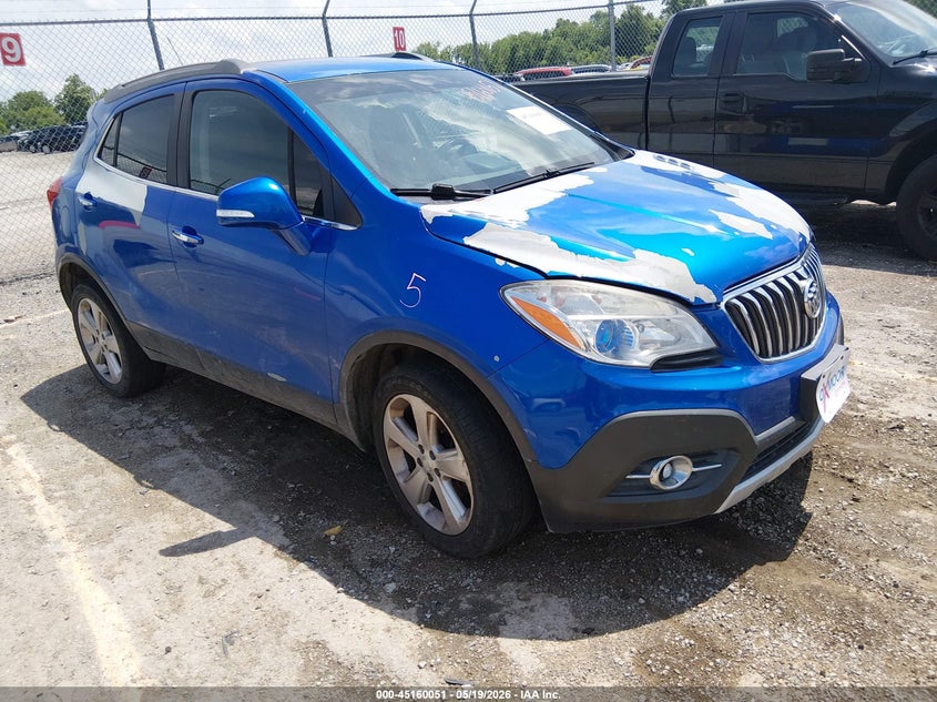 2016 Buick Encore VIN KL4CJFSB6GB588393 IAAI salvage auction — LEFT FRONT, Salvage (Kentucky), sold $250 on 2026-07-29 (photo 1)