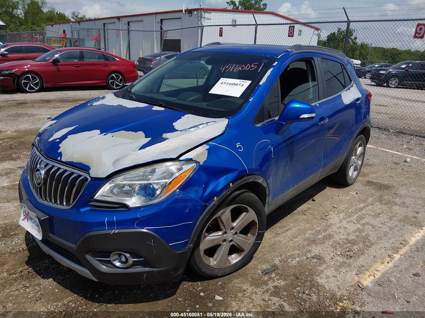 2016 Buick Encore VIN KL4CJFSB6GB588393 IAAI salvage auction — LEFT FRONT, Salvage (Kentucky), sold $250 on 2026-07-29 (photo 2)