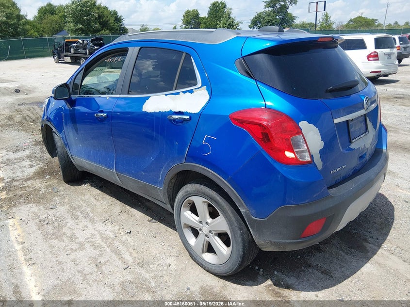 2016 Buick Encore VIN KL4CJFSB6GB588393 IAAI salvage auction — LEFT FRONT, Salvage (Kentucky), sold $250 on 2026-07-29 (photo 3)