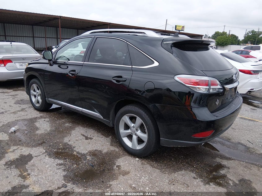 2013 Lexus Rx VIN JTJZK1BA3D2415348 IAAI salvage auction — RIGHT FRONT, Original (Texas), sold $6,600 on 2026-07-22 (photo 3)