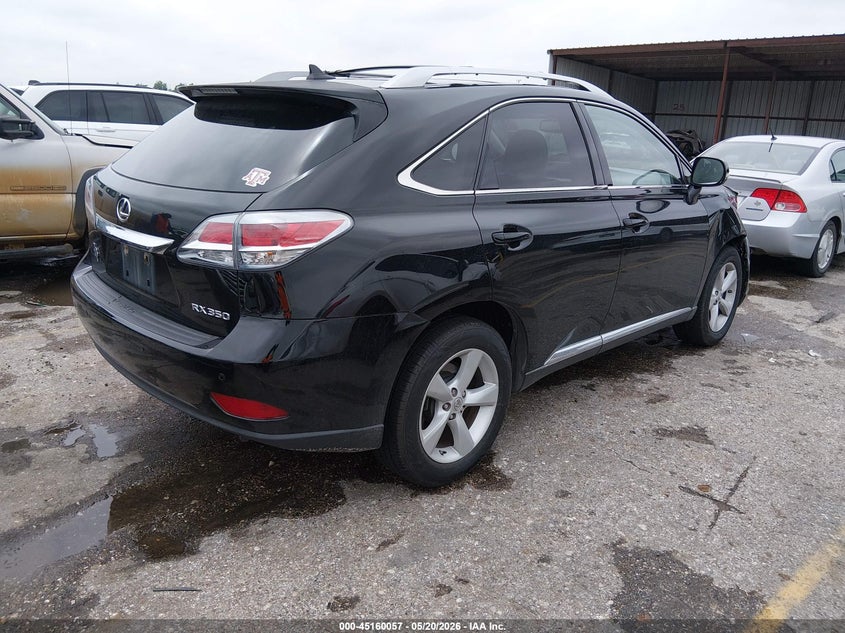 2013 Lexus Rx VIN JTJZK1BA3D2415348 IAAI salvage auction — RIGHT FRONT, Original (Texas), sold $6,600 on 2026-07-22 (photo 4)