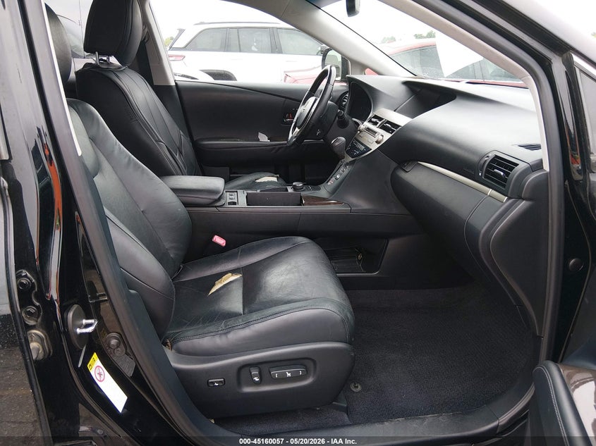 2013 Lexus Rx VIN JTJZK1BA3D2415348 IAAI salvage auction — RIGHT FRONT, Original (Texas), sold $6,600 on 2026-07-22 (photo 5)