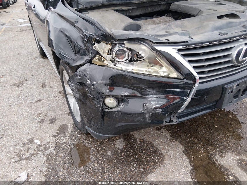 2013 Lexus Rx VIN JTJZK1BA3D2415348 IAAI salvage auction — RIGHT FRONT, Original (Texas), sold $6,600 on 2026-07-22 (photo 6)