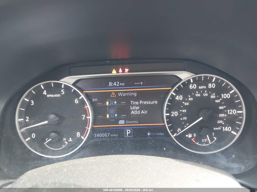 2019 Nissan Altima VIN 1N4BL4BV9KC208207 IAAI salvage auction — FRONT END, Salvage (Alabama), sold $1,850 on 2026-07-17 (photo 7)