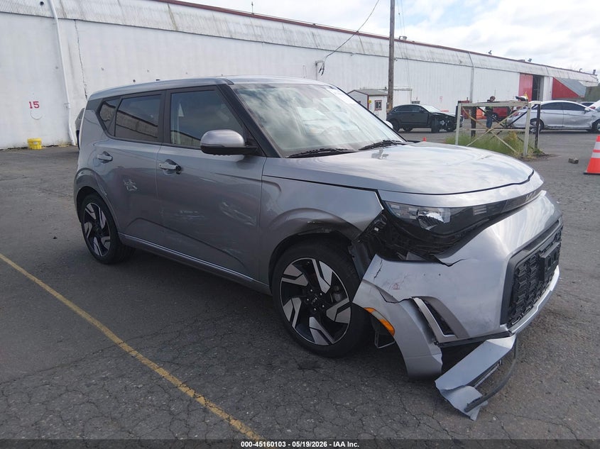 2023 Kia Soul VIN KNDJ53AU7P7845017 IAAI salvage auction — RIGHT FRONT, Salvage (Texas), sold $25 on 2026-07-30 (photo 1)