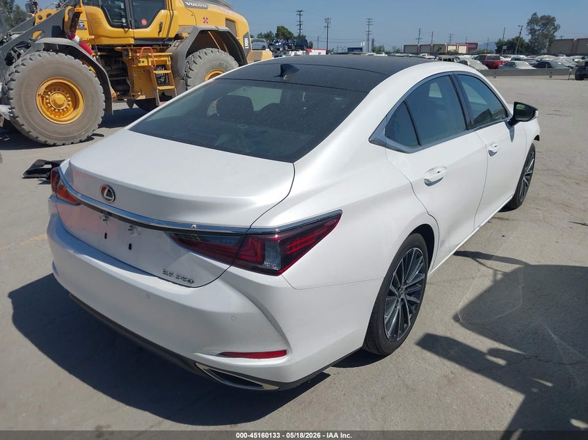 2024 Lexus ES VIN 58ADZ1B13RU179437 IAAI salvage auction — FRONT END, Salvage (California), sold $24,850 on 2026-07-15 (photo 4)