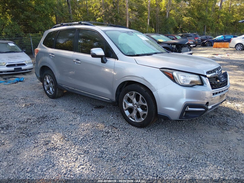 2018 Subaru Forester VIN JF2SJAWC8JH470505 IAAI salvage auction — LEFT SIDE, Salvage (South Carolina), sold $2,050 on 2026-07-07 (photo 1)