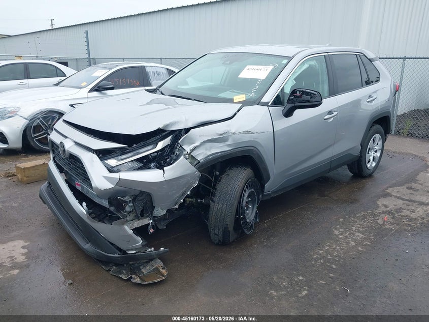2025 Toyota Rav 4 VIN 2T3F1RFV4SW573156 IAAI salvage auction — LEFT FRONT, Salvage (Ohio), sold $8,300 on 2026-07-19 (photo 2)