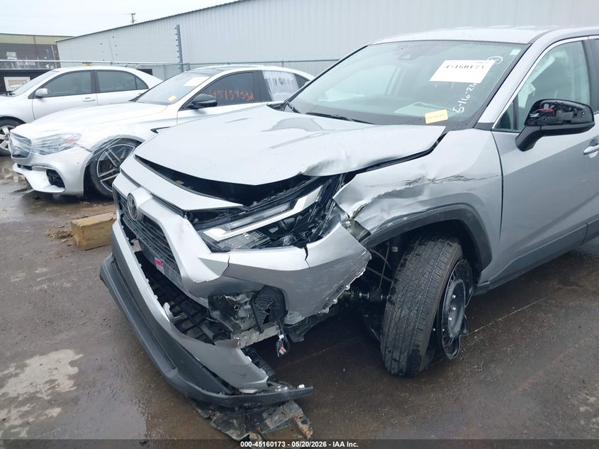 2025 Toyota Rav 4 VIN 2T3F1RFV4SW573156 IAAI salvage auction — LEFT FRONT, Salvage (Ohio), sold $8,300 on 2026-07-19 (photo 6)