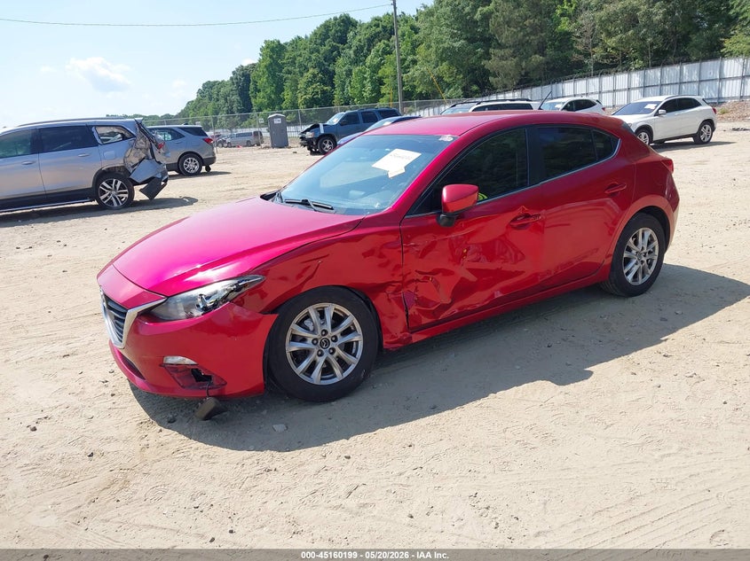 2014 Mazda 3 VIN JM1BM1L70E1205783 IAAI salvage auction — SIDE, Salvage (Georgia), sold $1,000 on 2026-07-11 (photo 2)