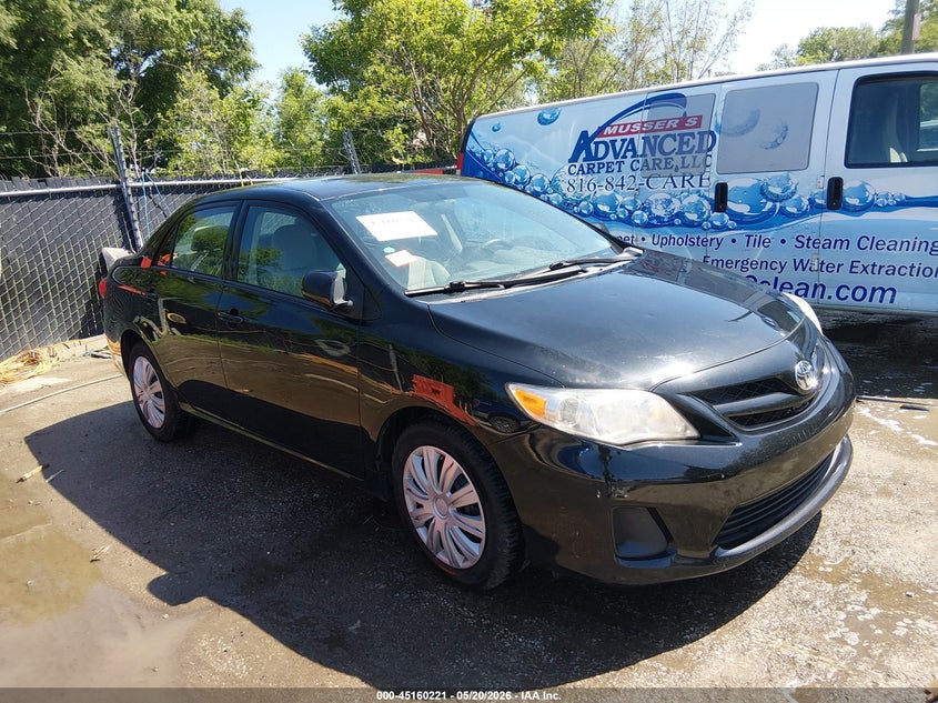 2012 Toyota Corolla VIN 5YFBU4EE8CP057355 IAAI salvage auction — HAIL, Salvage (Kansas), sold $275 on 2026-07-29 (photo 1)